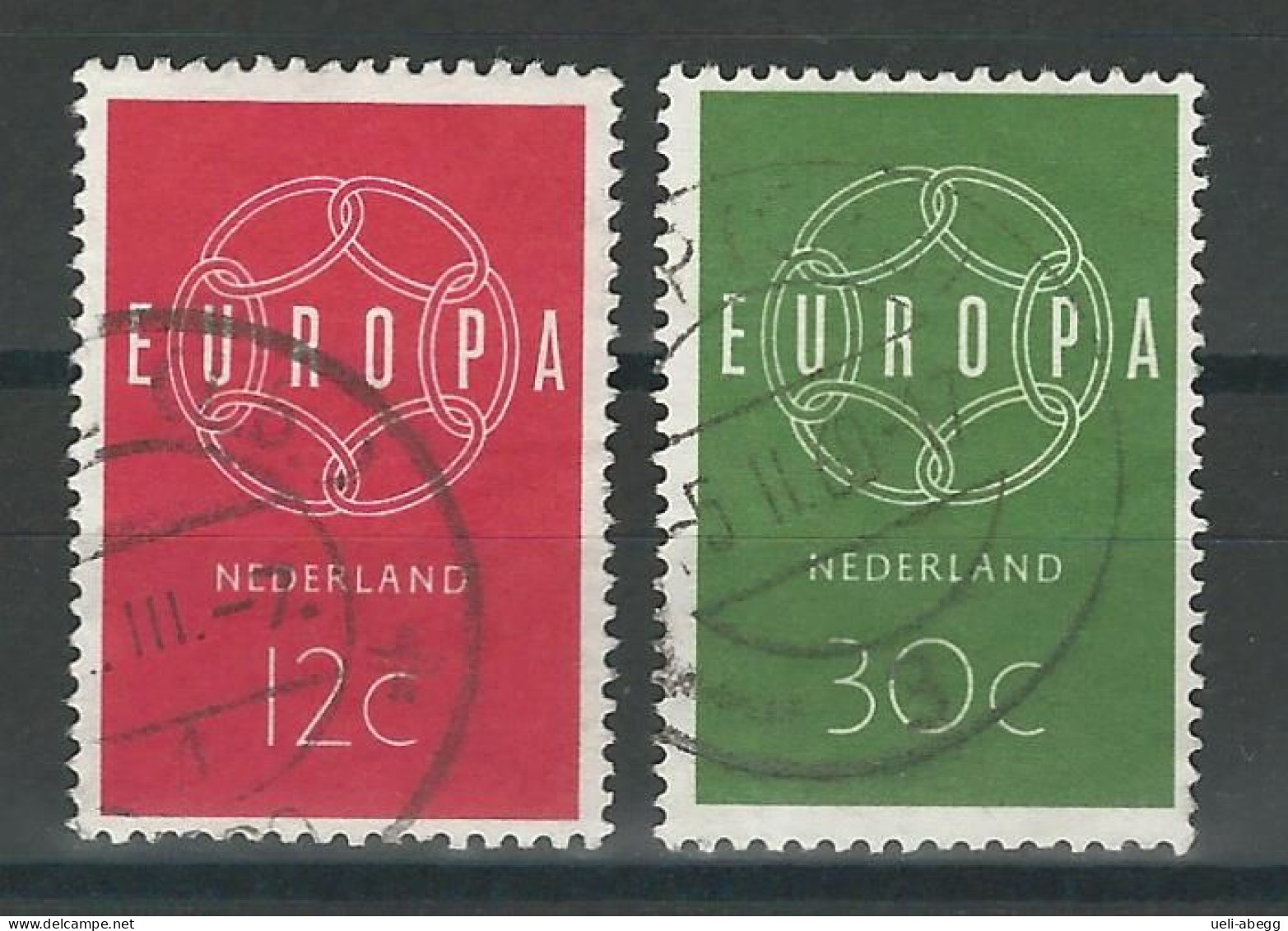 Niederlande NVPH 727-28 , Mi 735-36 O - Used Stamps