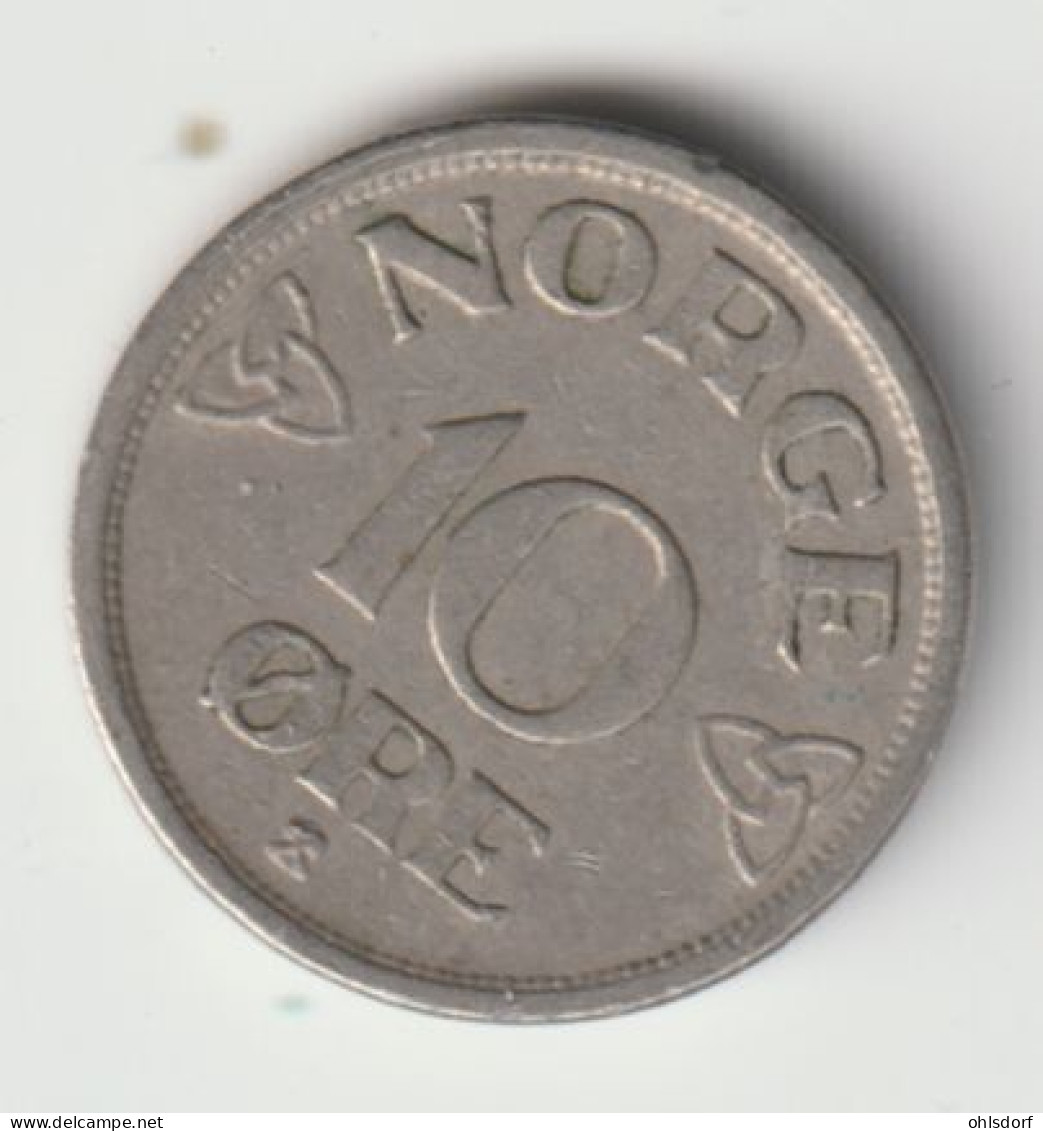 NORGE 1951: 10 Öre, KM 396 - Norvège