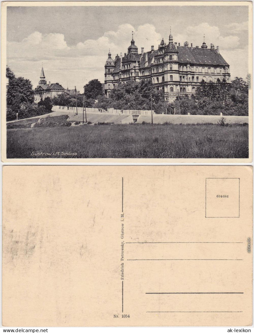 Ansichtskarte Güstrow Schloss 1951 - Guestrow