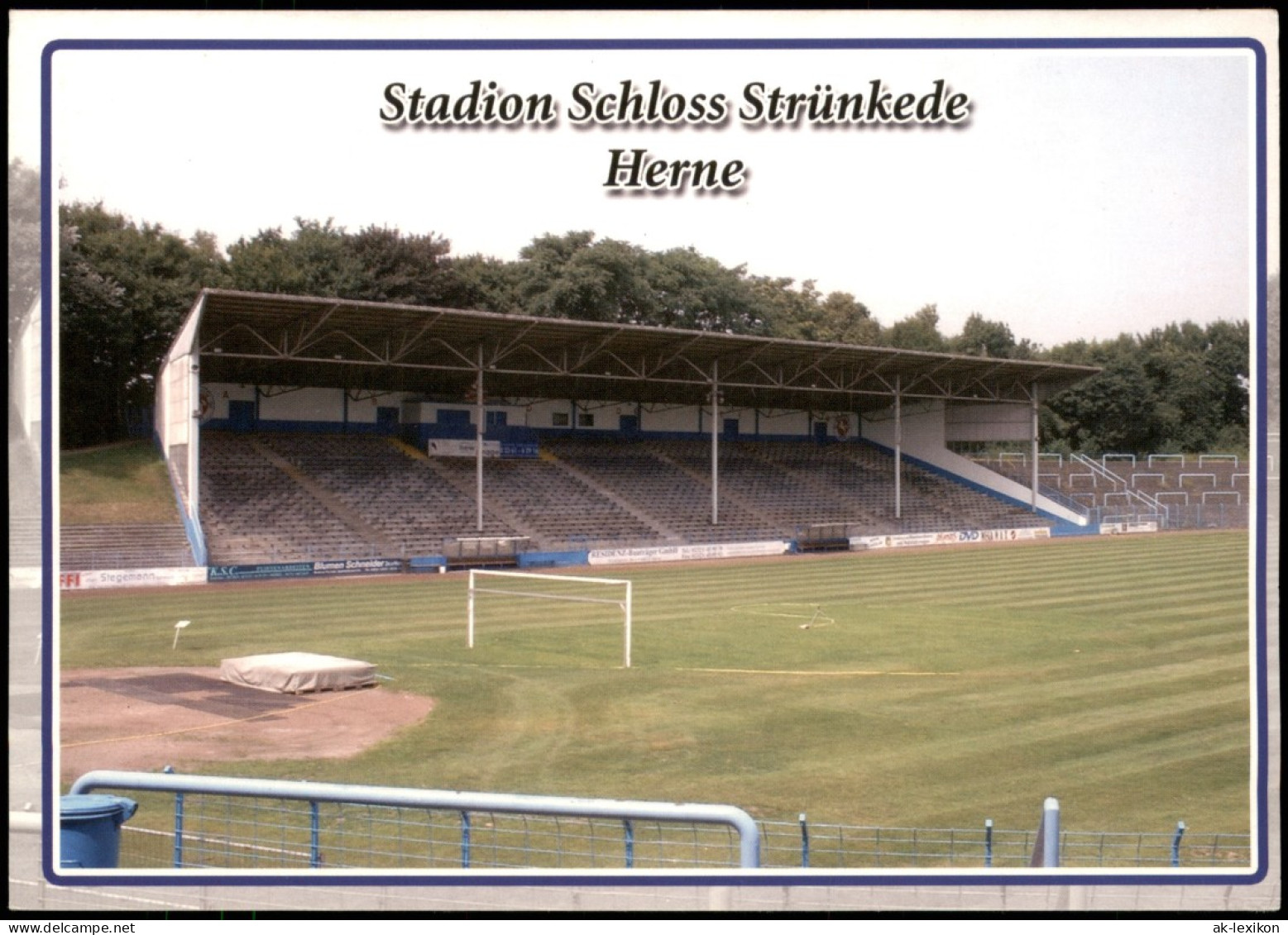 Ansichtskarte Herne Stadion Schloss Strünkede SC Westfalia Herne 2004 - Herne