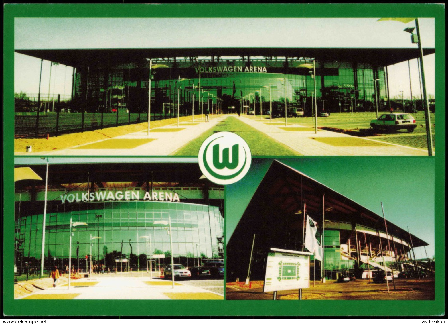 Wolfsburg VOLKSWAGEN ARENA VfL WOLFSBURG Fussball Stadion Stadium 2003 - Wolfsburg