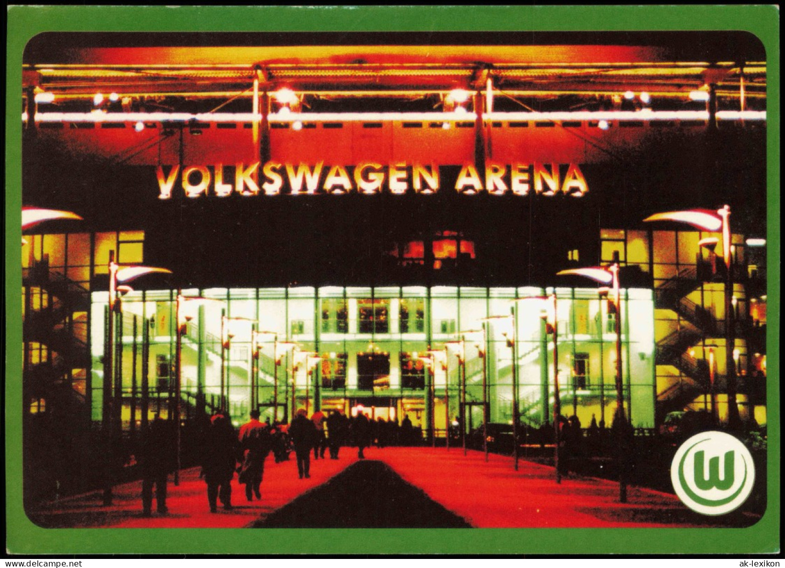 Ansichtskarte Wolfsburg VOLKSWAGEN ARENA Fussball Stadion 2003 - Wolfsburg