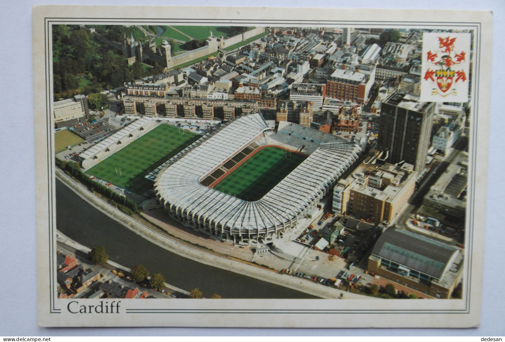 CPSM Grand Format Couleur CARDIFF Arms Park Is One Of The Most Famous Of Rugby Grounds - NOV73 - Rugby