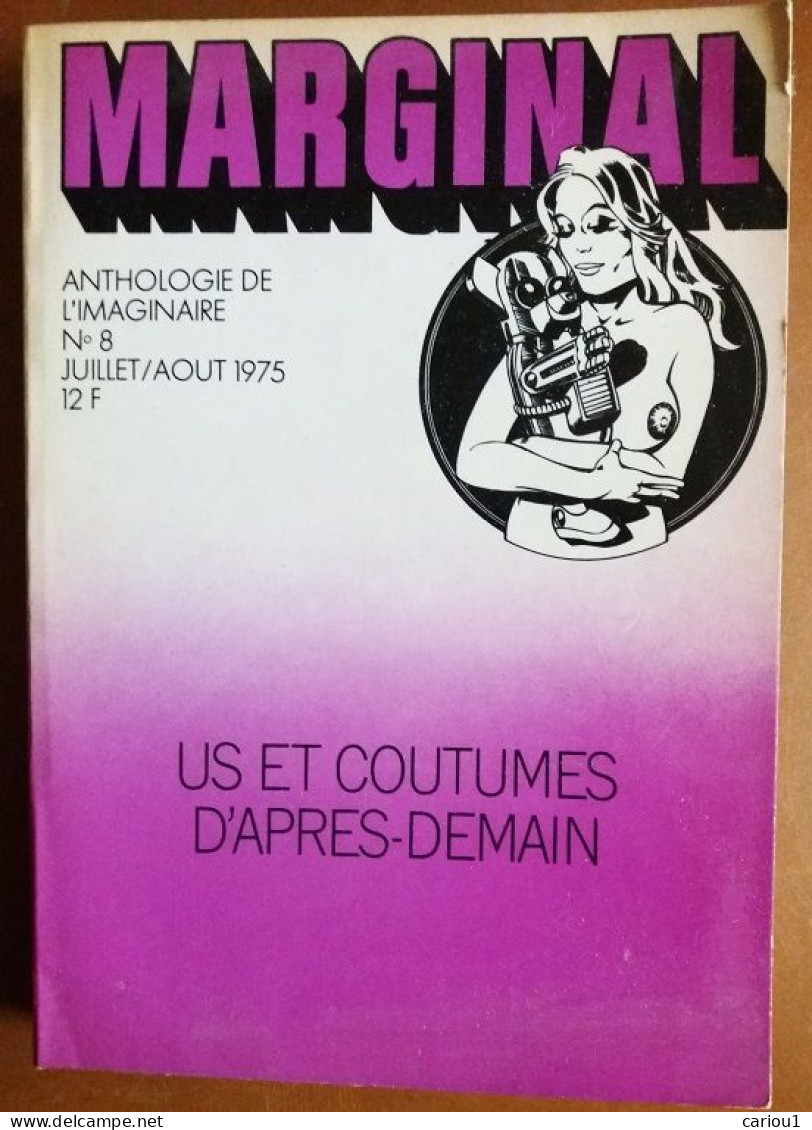 C1 MARGINAL # 8 Opta 1975 Illustre LORO Anthologie SF   PORT INCLUS France - Opta