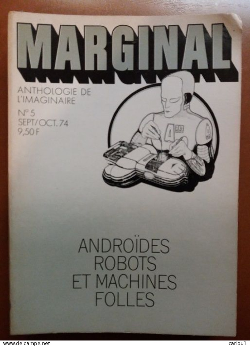 C1 MARGINAL # 5 Opta 1974 Illustre LEROUX Anthologie SF  PORT INCLUS France - Opta