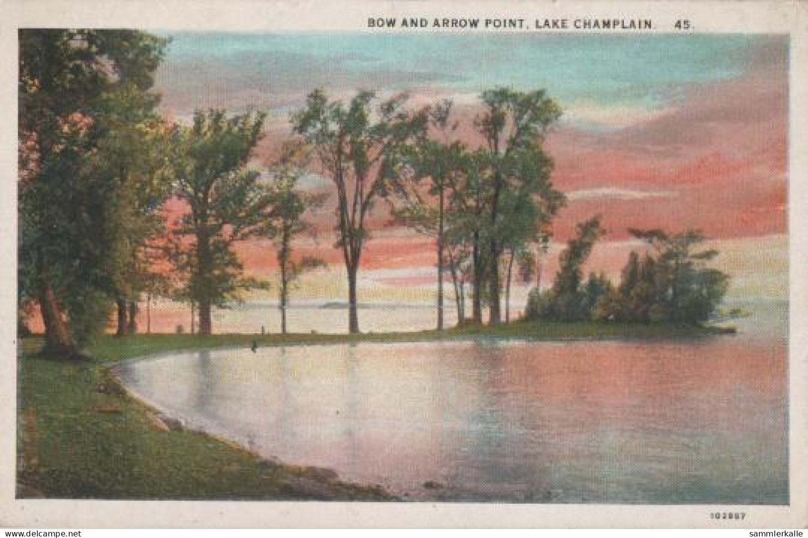 12240 - USA, Vermont - Lake Champlain - Bow And Arrow Point - Ca. 1925 - Autres & Non Classés