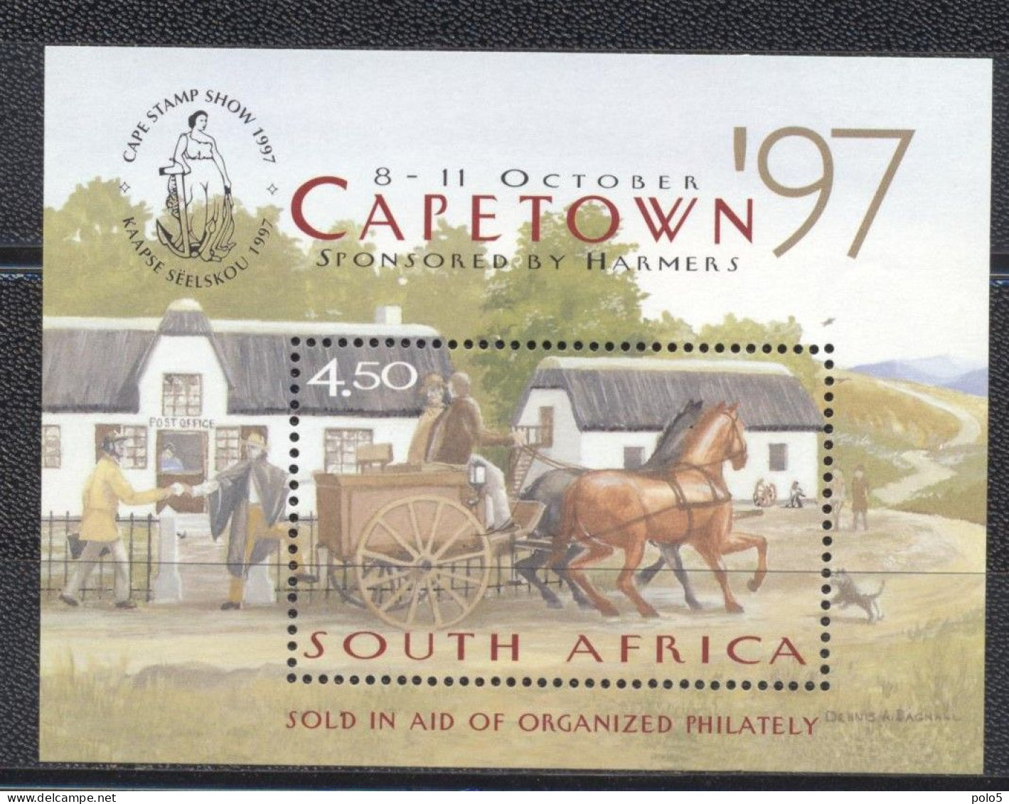 RSA 1997- Cape Town '97 National Stamp Show  S/S - Unused Stamps