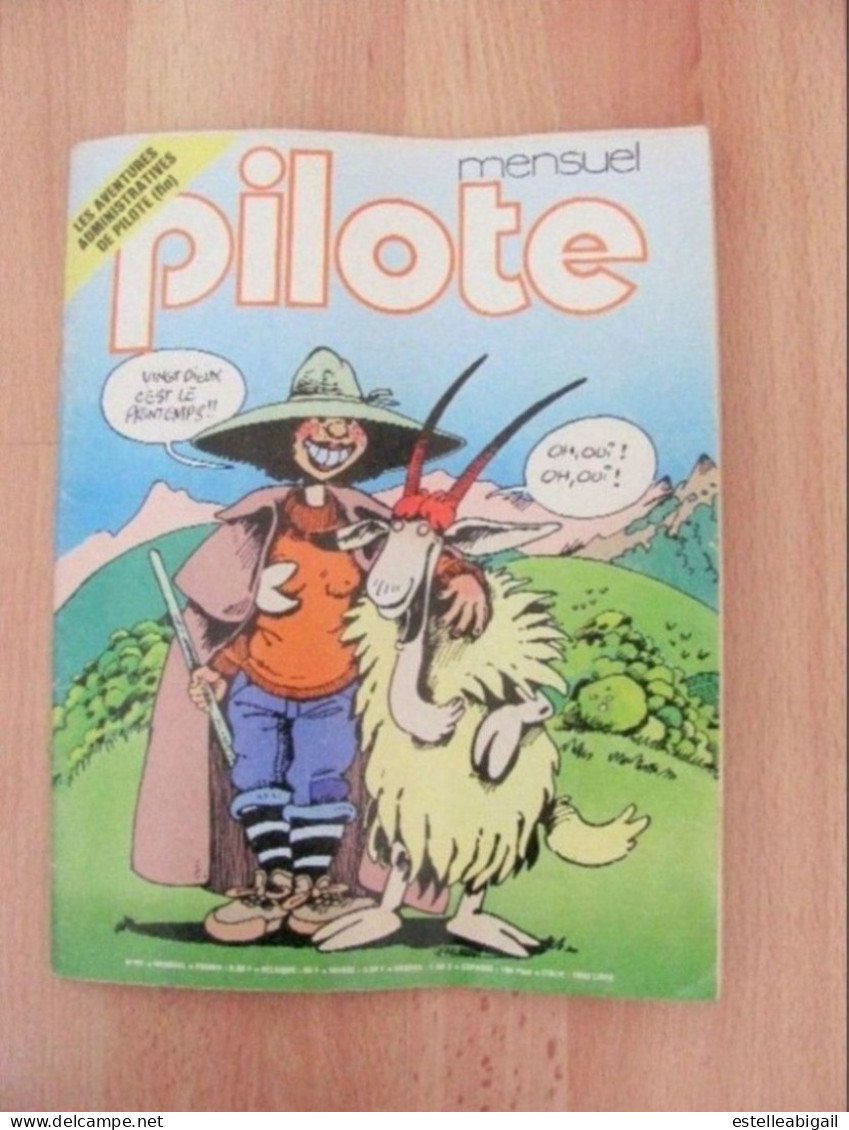 Pilote N°110 Juillet 1983   Pilote N° 60  Mai 1979 - General Issues