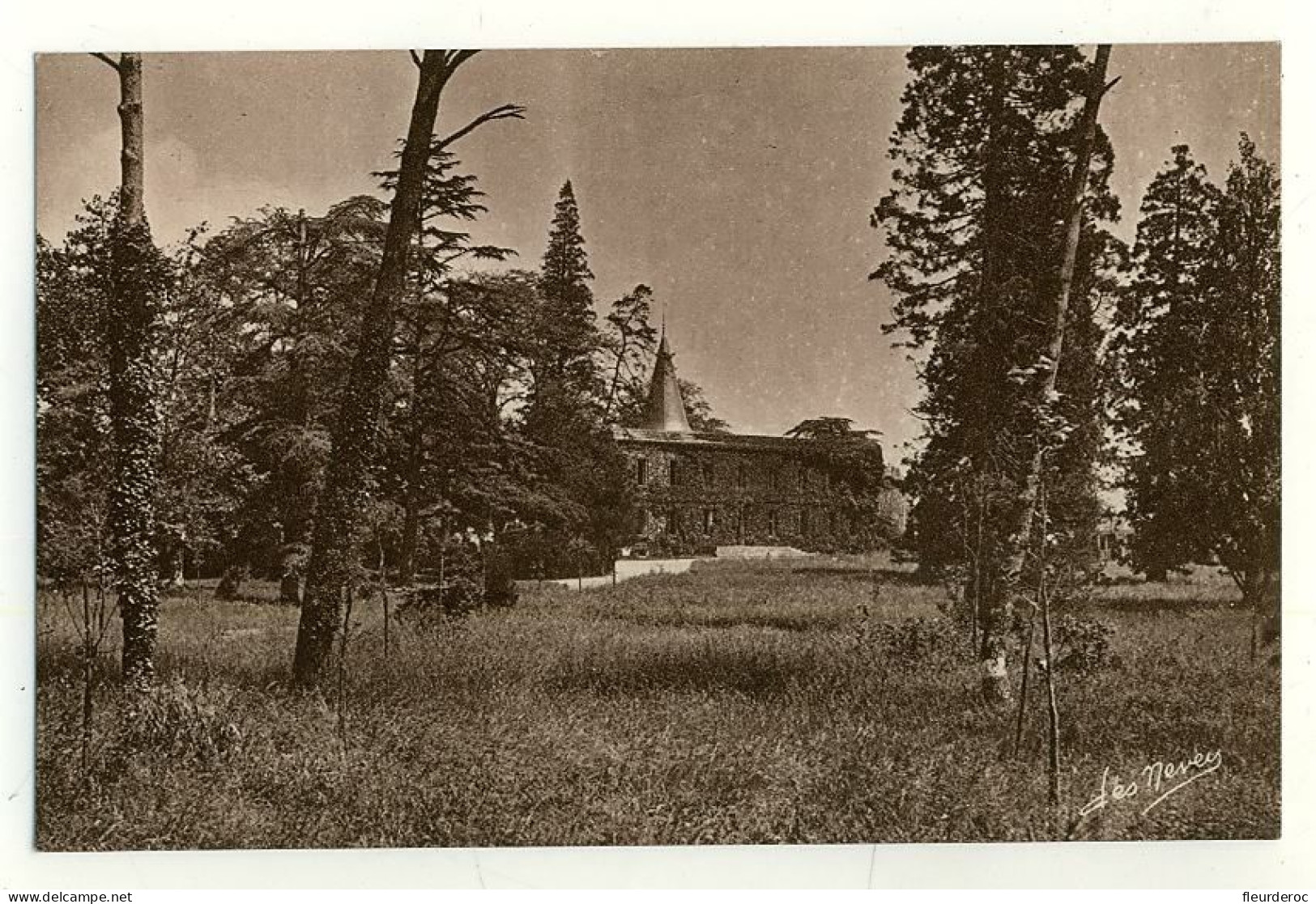 33 - DL50828CPSM - MERIGNAC - LE TENET - ECOLE DE PLEIN AIR - Le Parc De Tenet - Parfait état - GIRONDE - Merignac