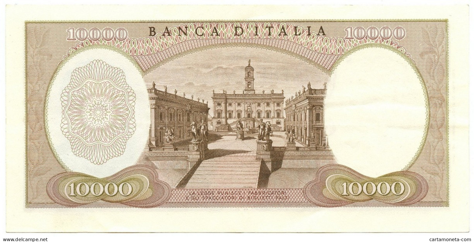 10000 LIRE BANCA D'ITALIA MICHELANGELO MEDUSA 04/01/1968 SPL - Other & Unclassified