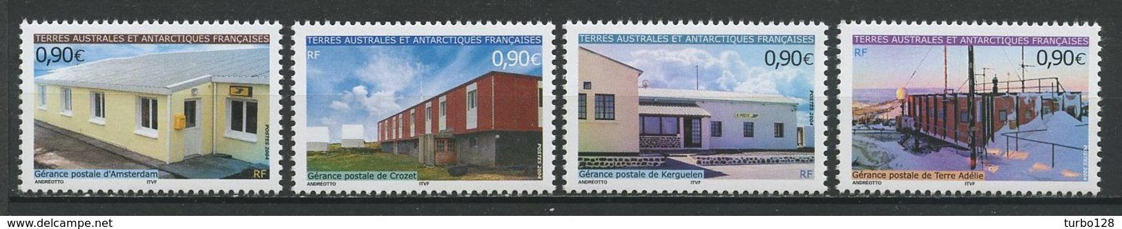 TAAF 2004 N° 395/398 ** Neuf MNH Superbe C 14,40 € Postes Postale Crozet Terre Adélie Kerguelen - Unused Stamps
