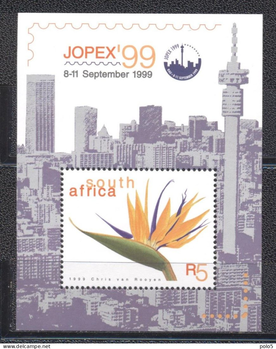 RSA 1999- JOPEX '99 National Stamp Exhibition Johannesburg, South Africa S/S - Ungebraucht