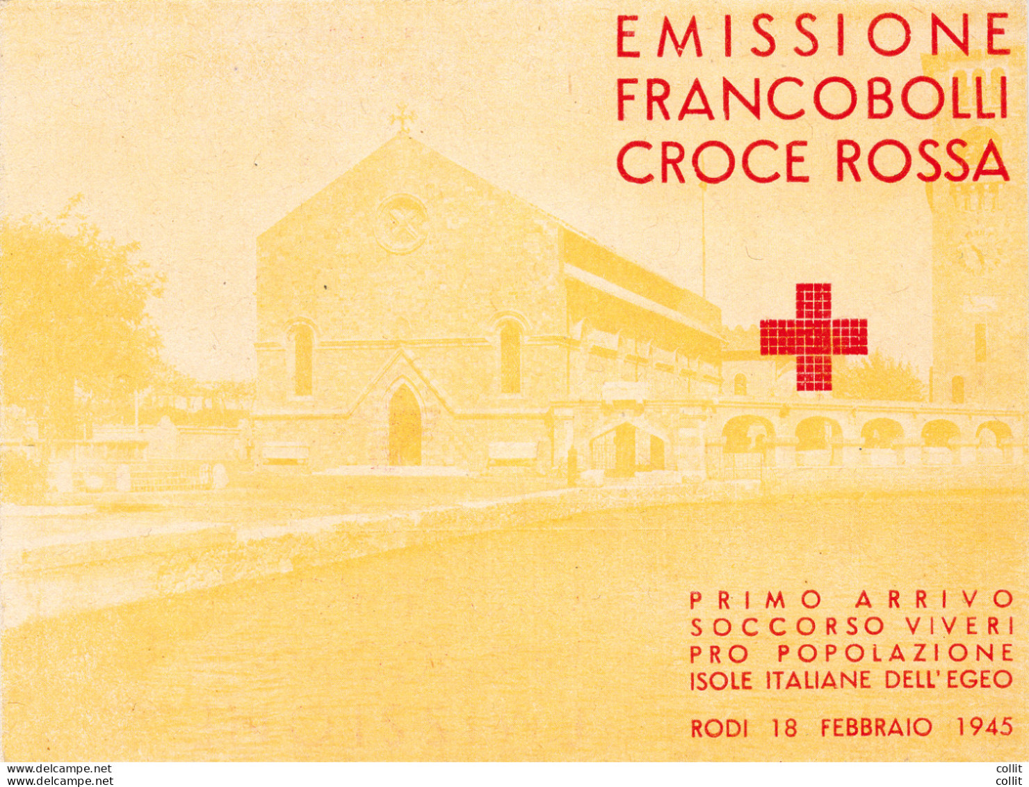 Egeo Occ. Tedesca - Pro Croce Rossa Libretto Commemorativo - Ägäis