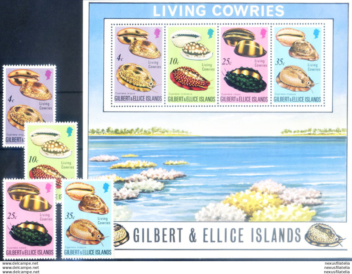 Conchiglie 1975. - Gilbert- Und Ellice-Inseln (...-1979)