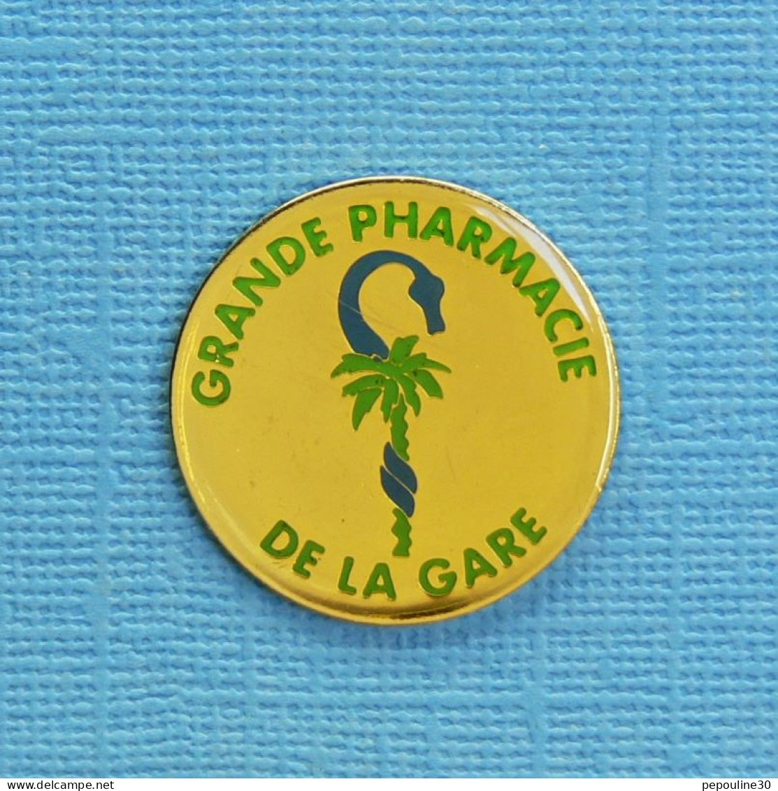 1 PIN'S /  ** GRANDE PHARMACIE DE LA GARE ** - Medical