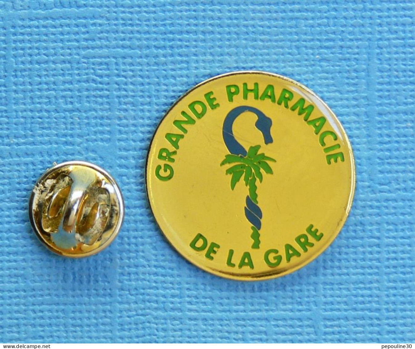 1 PIN'S /  ** GRANDE PHARMACIE DE LA GARE ** - Médical