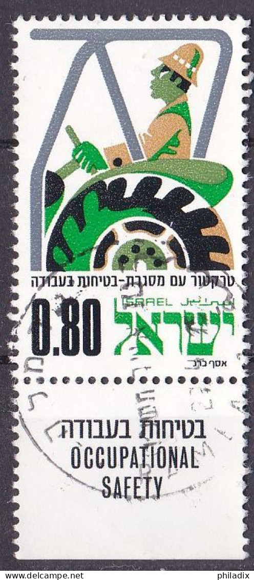 Israel Marke Von 1975 O/used (A4-29) - Oblitérés (avec Tabs)