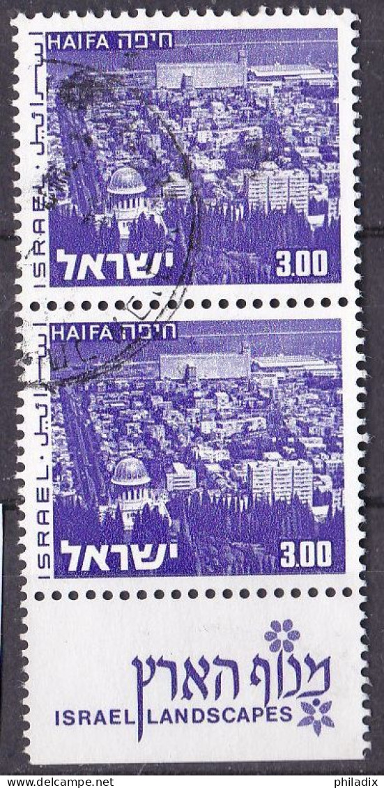 Israel Marke Von 1971 O/used (A4-29) - Oblitérés (avec Tabs)