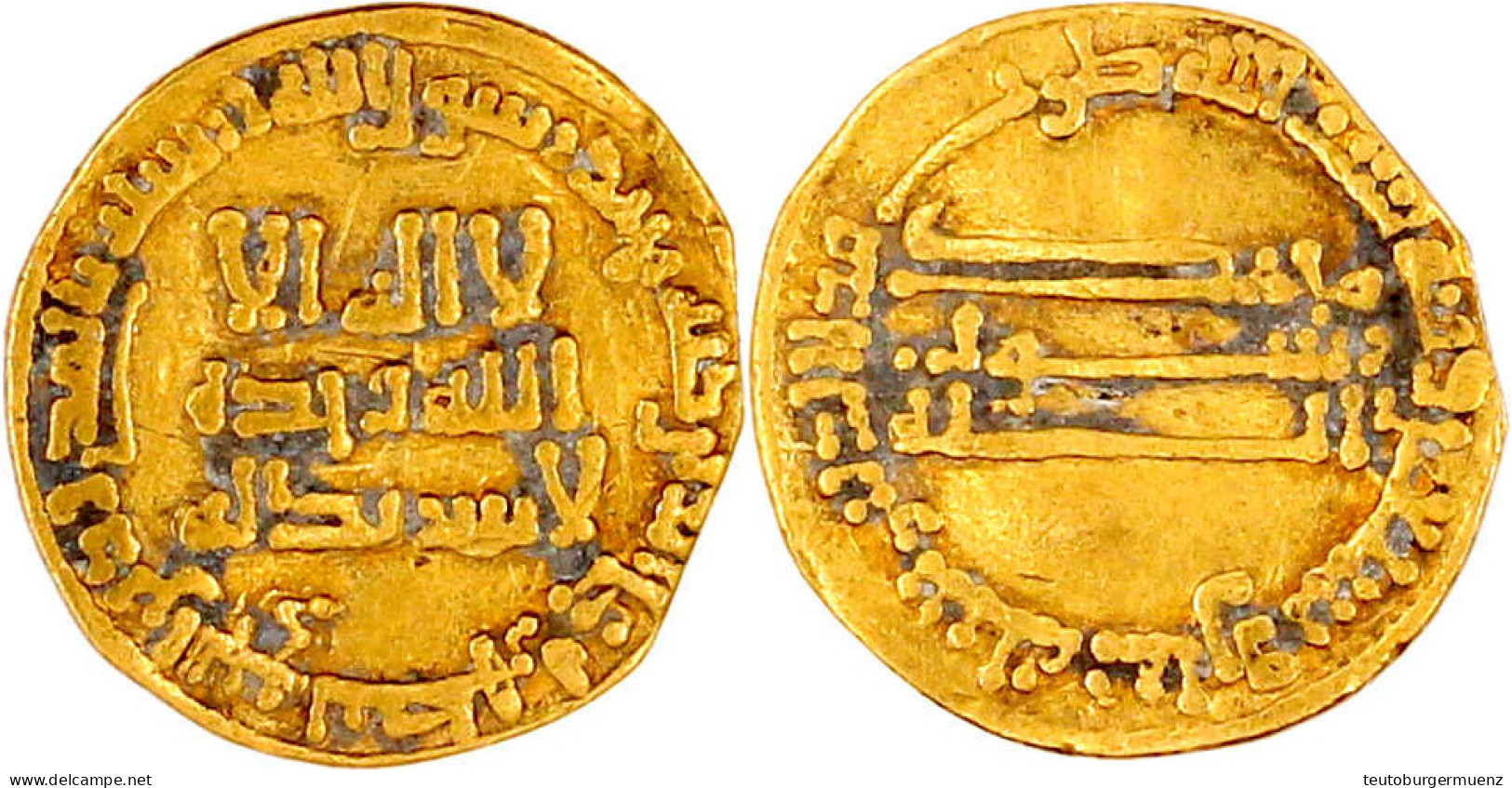 Dinar AH 178 = 794/795. Ohne Münzstättenangabe (Madinat Al-Salam). Mit Titel Des Al-Amin (Sohn Des Kalifen Harun Al Rash - Orientalische Münzen