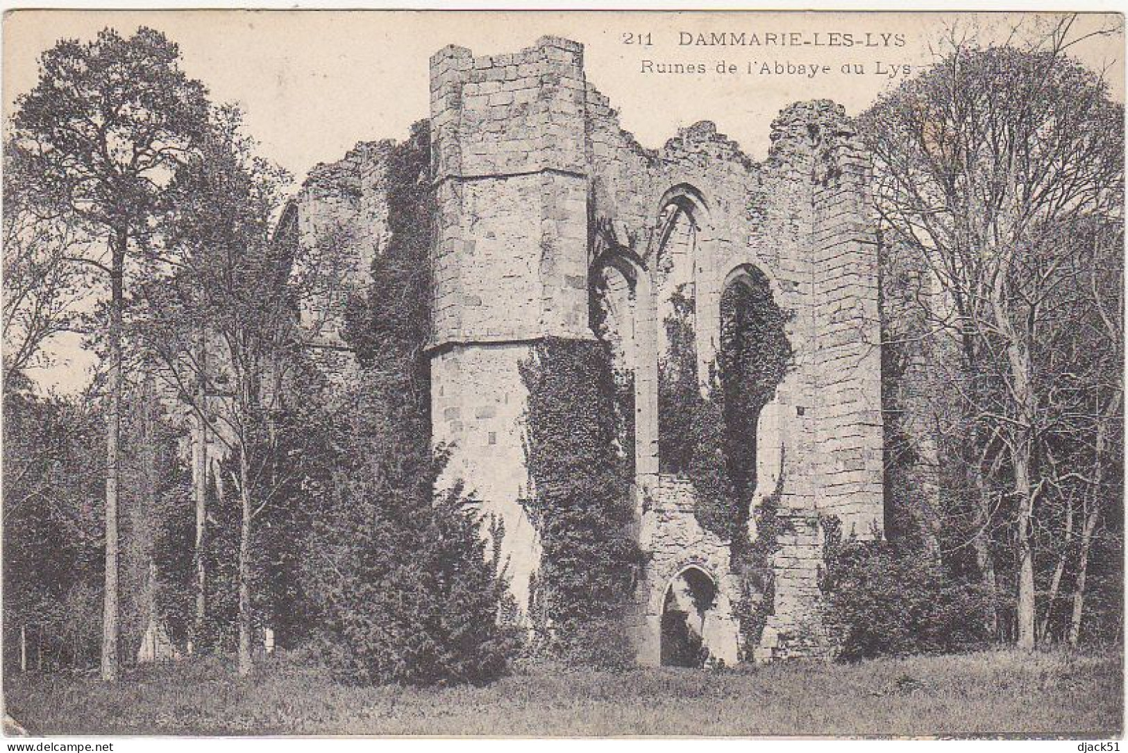 77 - DAMMARIE-LES-LYS - Ruines De L'Abbaye Du Lys - 1905 - Dammarie Les Lys