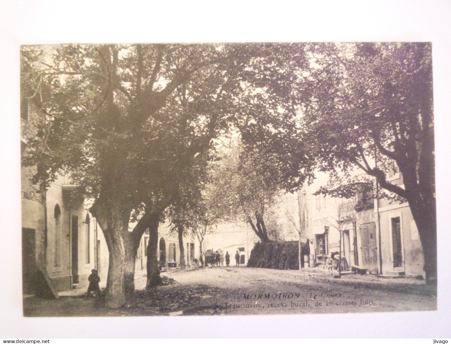 2024 - 1019  MORMOIRON  (Vaucluse)  :  Le Cours   1915   XXX - Mormoiron