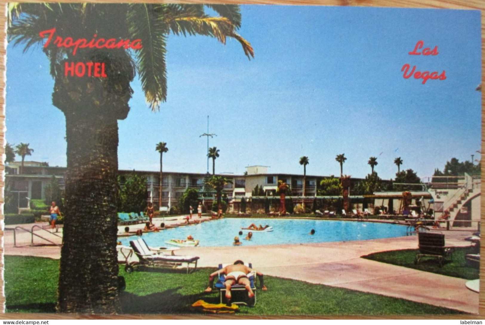 USA US NEVADA SINCITY LAS VEGAS TROPICANA CASINO HOTEL POSTCARD CARTE POSTALE POSTKARTE CARTOLINA ANSICHTSKARTE - Las Vegas