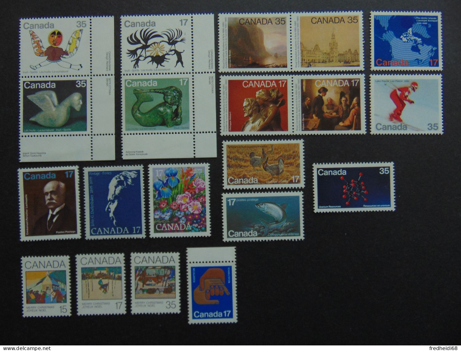 Magnifique Lot De L'année 1980 à Priori Complète En Qualité ** - Unused Stamps