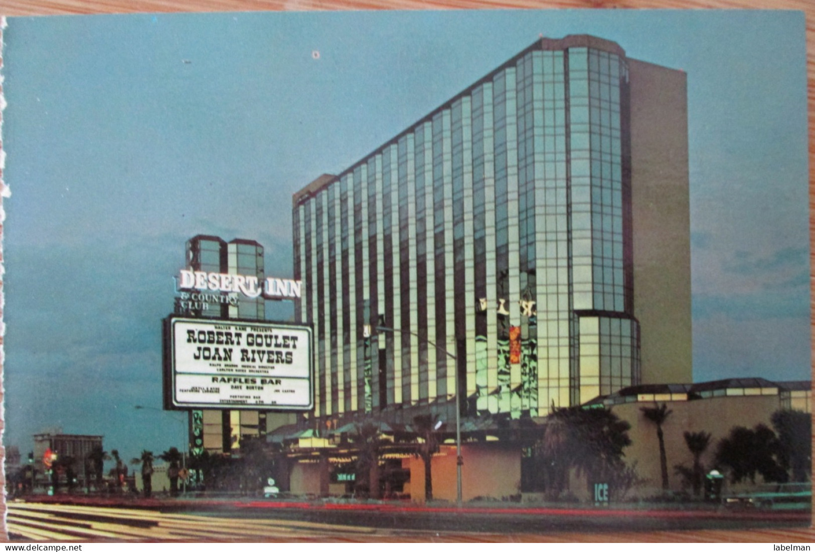 USA US NEVADA SINCITY LAS VEGAS DESERT INN CASINO HOTEL POSTCARD CARTE POSTALE POSTKARTE CARTOLINA ANSICHTSKARTE - Las Vegas