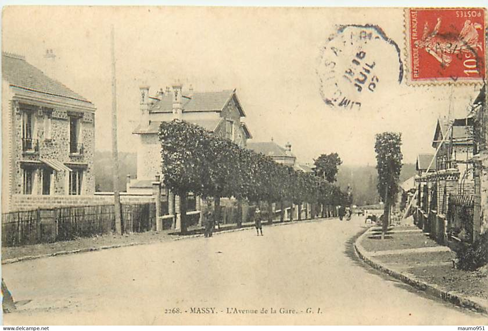 91 MASSY - L'Avenue De La Gare ( 18469) - Massy