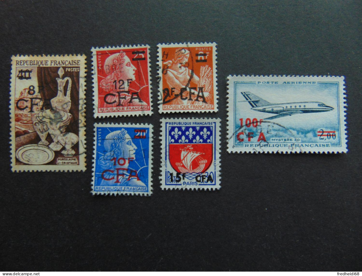 Magnifique Lot De 6 Timbres Oblitérés Toutes Périodes - Used Stamps
