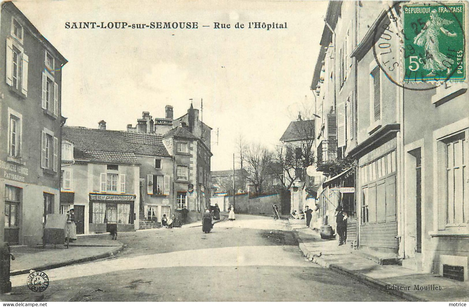 SAINT LOUP SUR SEMOUSE - Rue De L'hôpital. - Saint-Loup-sur-Semouse