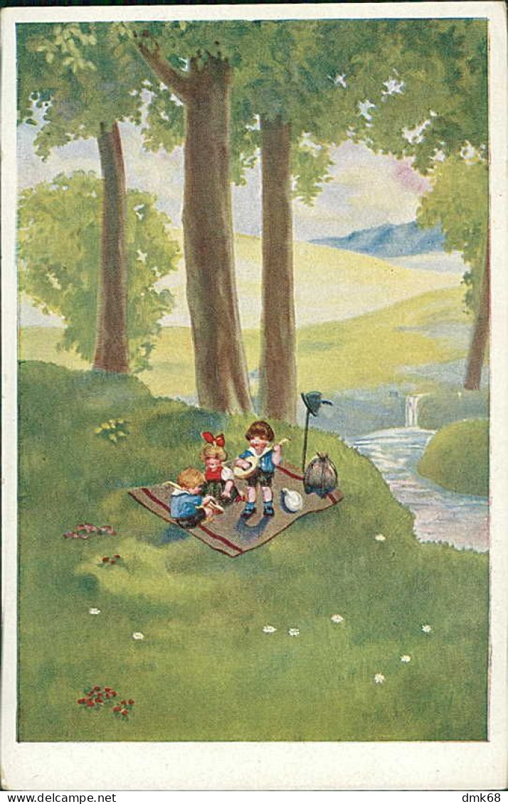 W.S.S.B. 1910s POSTCARD - KIDS - N. 5976 (5428) - Feiertag, Karl