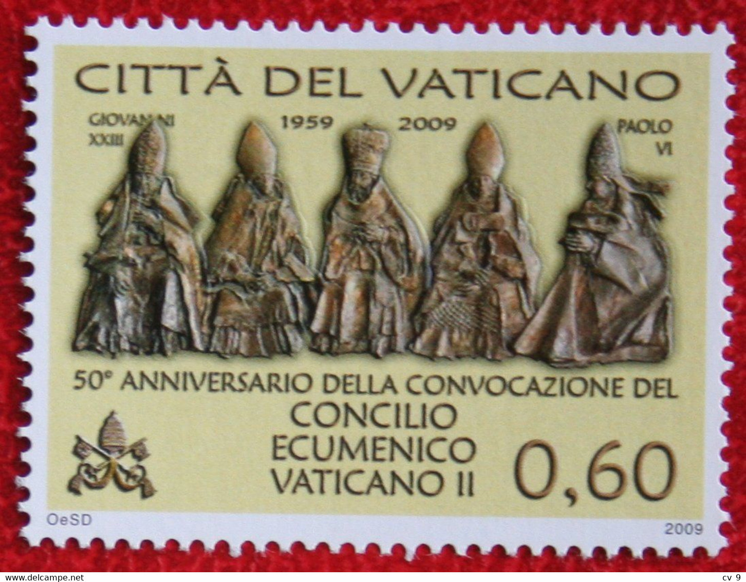Second Vatican Council 2009 Mi 1658 Yv 1511 POSTFRIS / MNH / **  VATICANO VATICAN VATICAAN - Ungebraucht