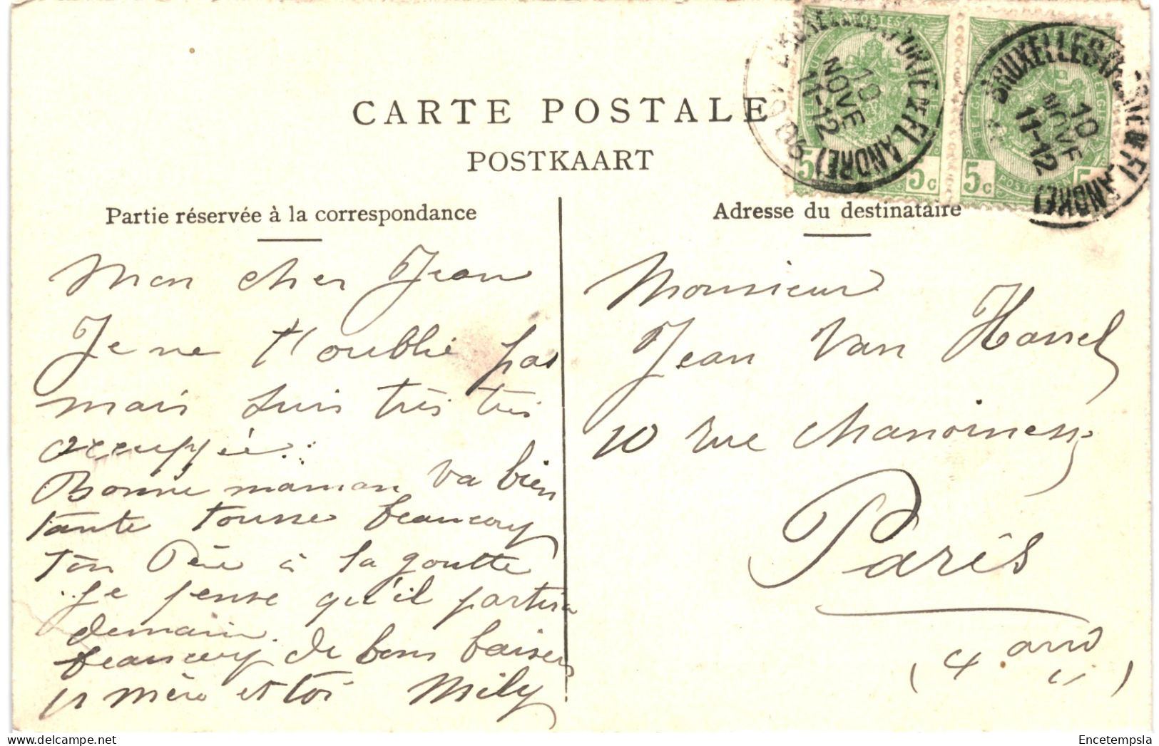 CPA Carte Postale Belgique Bruxelles 75me Anniversaire De L'indépendance Expansion Coloniale   VM78595 - Fêtes, événements