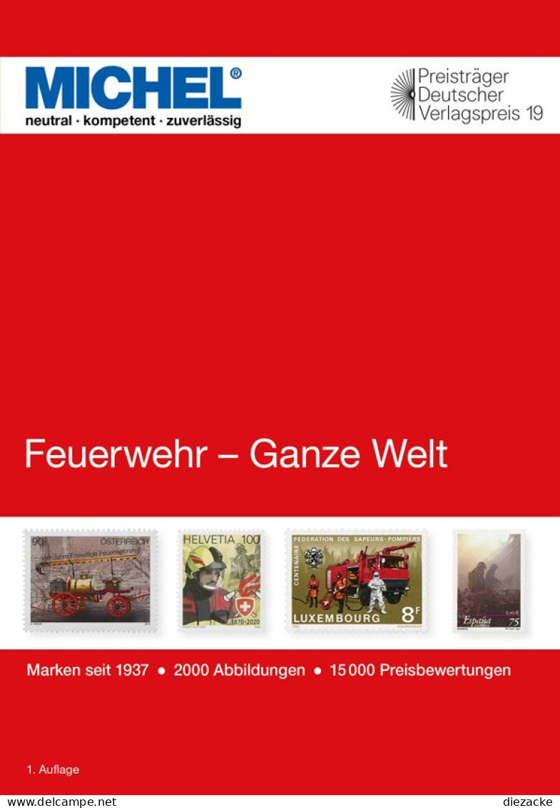 Michel Katalog Motiv Feuerwehr- Ganze Welt, 1. Auflage Neu - Other & Unclassified
