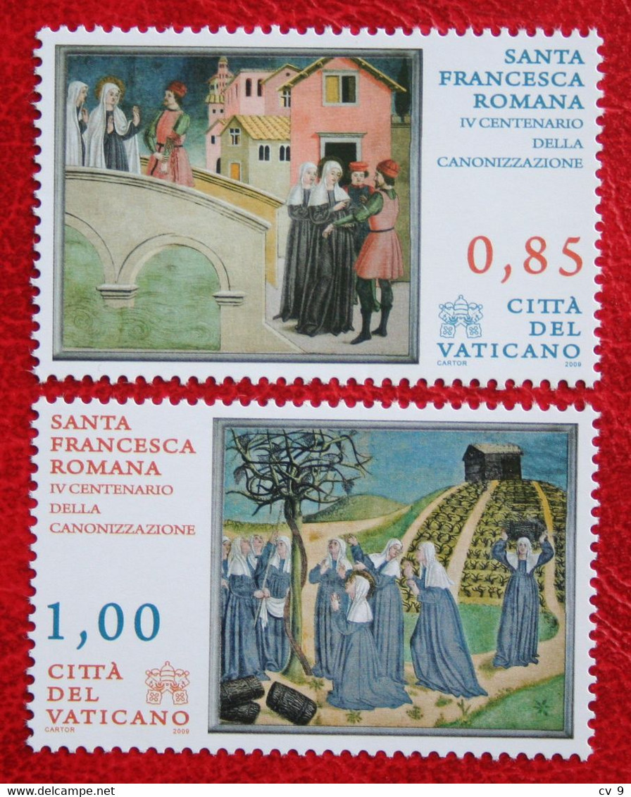 Francisca Rome 2009 Mi 1640-1641 Yv 1493-1494 POSTFRIS / MNH / **  VATICANO VATICAN VATICAAN - Unused Stamps
