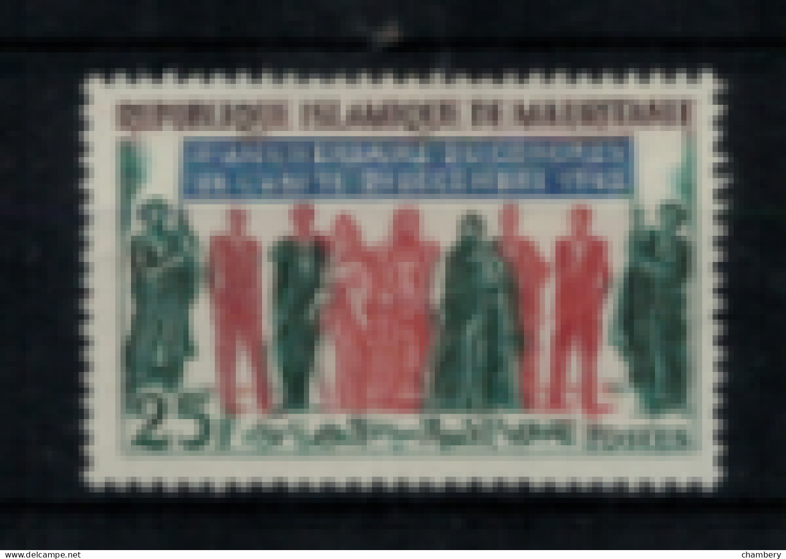 Mauritanie - "Anniversaire Du Congrès De L'Unité" - T. Neuf 1* N° 163 De 1962 - Mauritanie (1960-...)