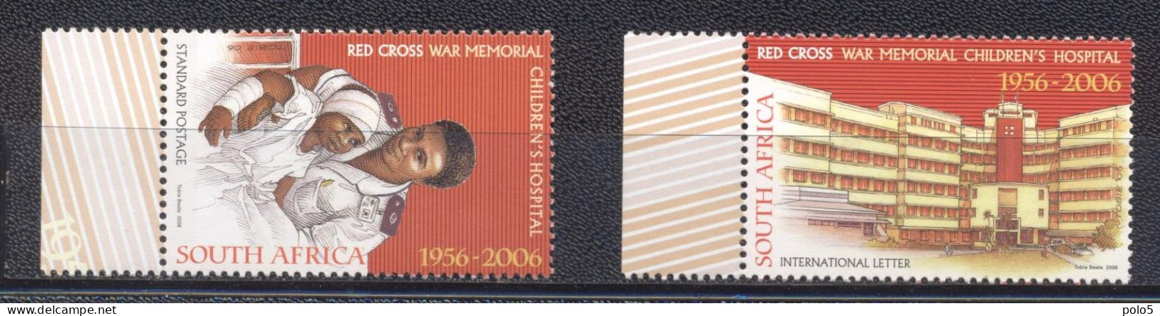 RSA 2006- The 50 Th Anniversary Of Red Cross War Memorial Children's Hospital Set (2v) - Unused Stamps