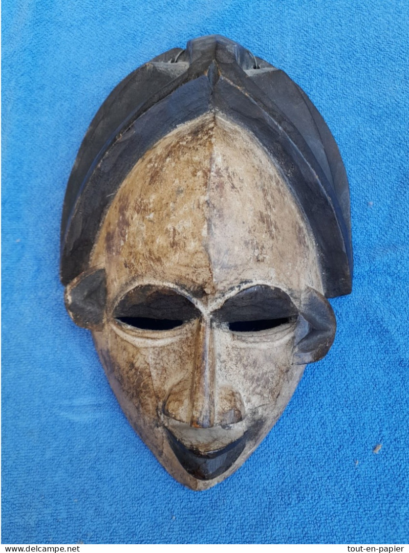 Afrique - Ancien Masque Africain En Bois à Identifier - African Art