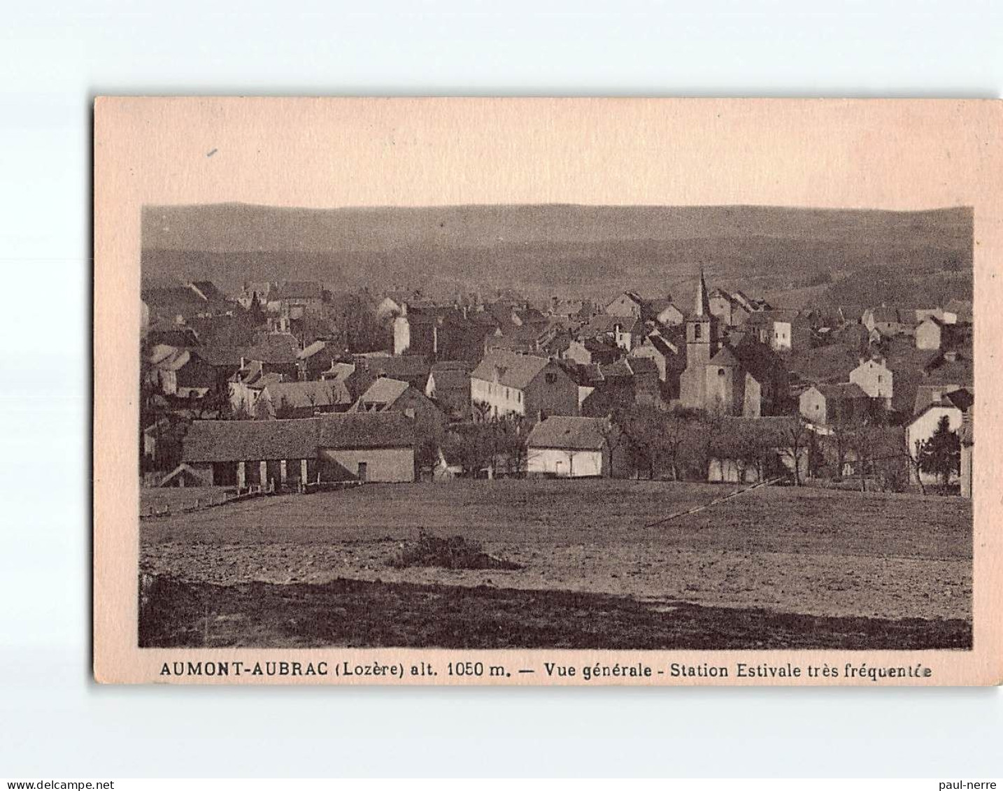 AUMONT AUBRAC : Vue Générale - Très Bon état - Aumont Aubrac