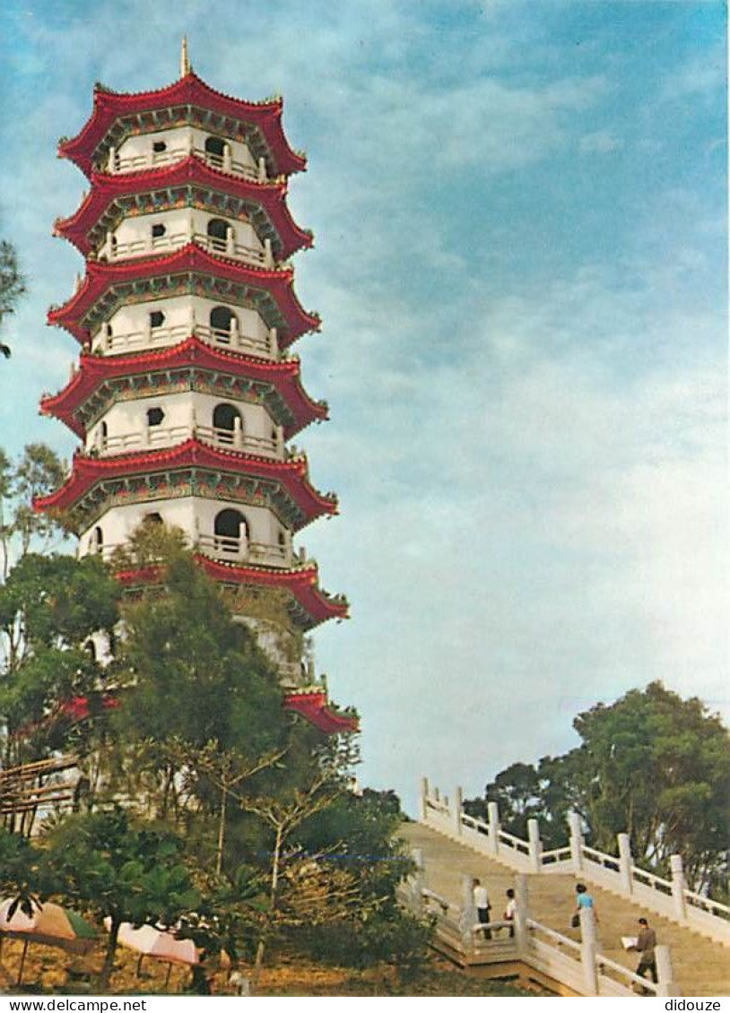 Taiwan - Chung-Hsing Pagoda At Cheng-Chin Lake Is A Classic Chinese 7 Stories Building With 42 Meters High - Carte Neuve - Taiwán