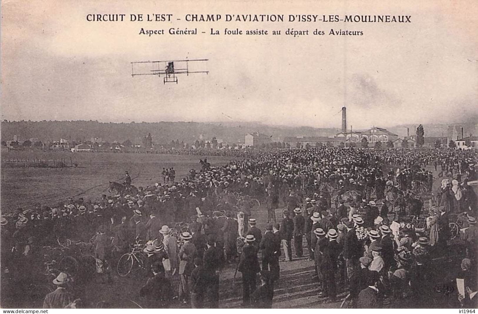 CIRCUIT DE L'EST CHAMP D'AVIATION D'ISSY LES MOULINEAUX - Aerodrome