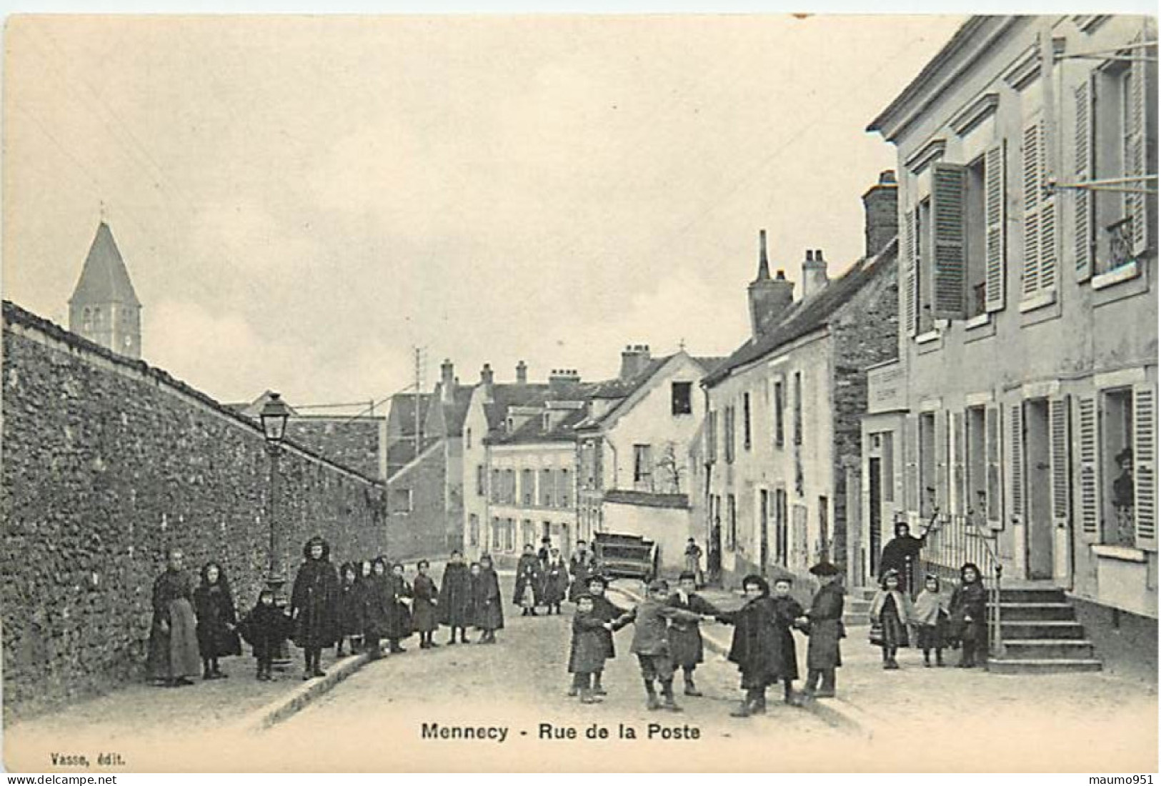 91 MENNECY - Rue De La Poste - Mennecy