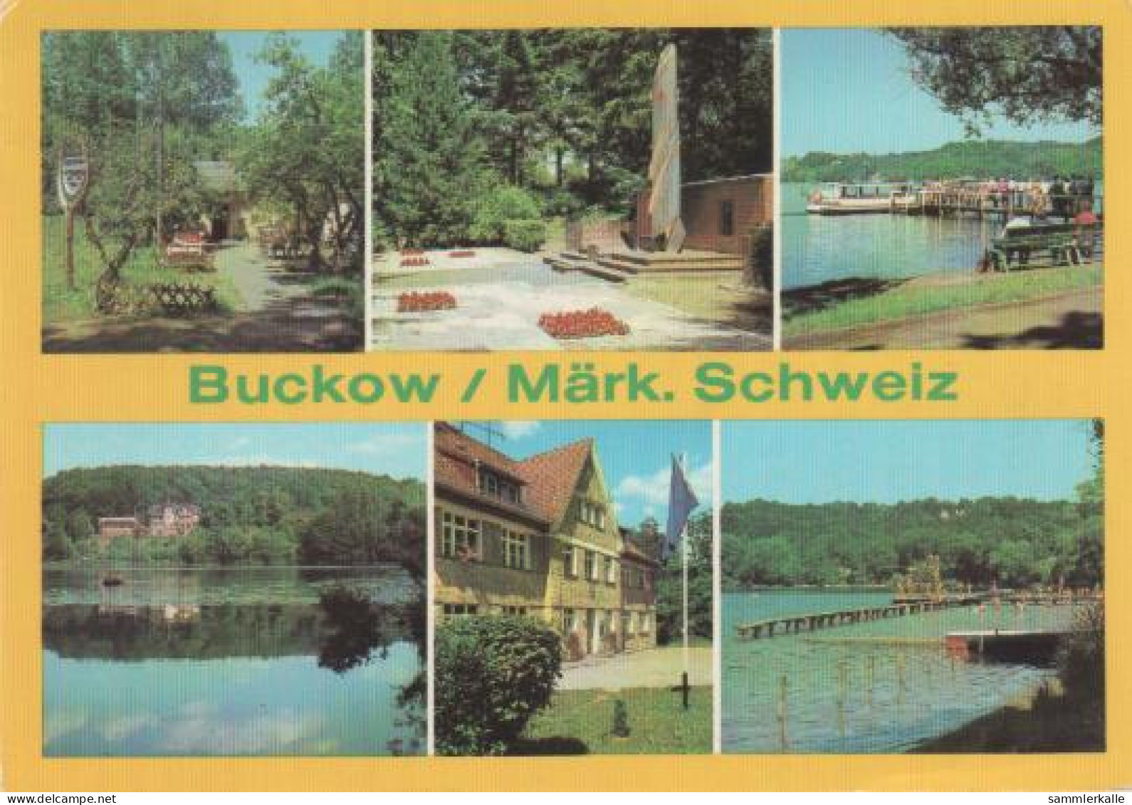 2993 - Buckow - Restaurant Pritzhagener Mühle, Sowjetisches Ehrenmal, Anlegestelle Am Schermützelsee, Griepensee, - Buckow