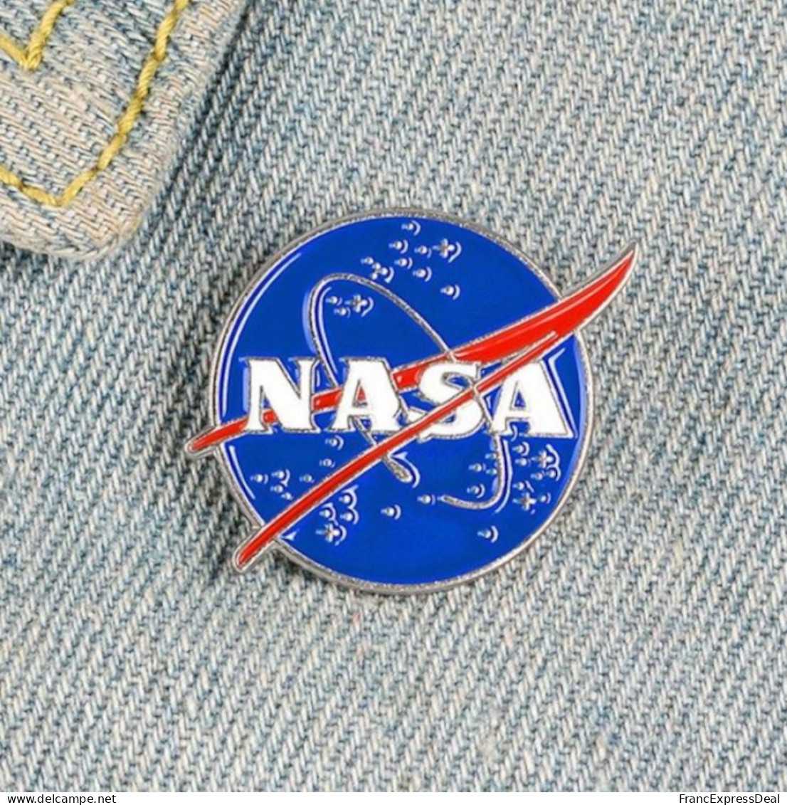 Pin's NEUF En Métal Pins - NASA Agence Spatiale Américaine (Réf 1) - Ruimtevaart