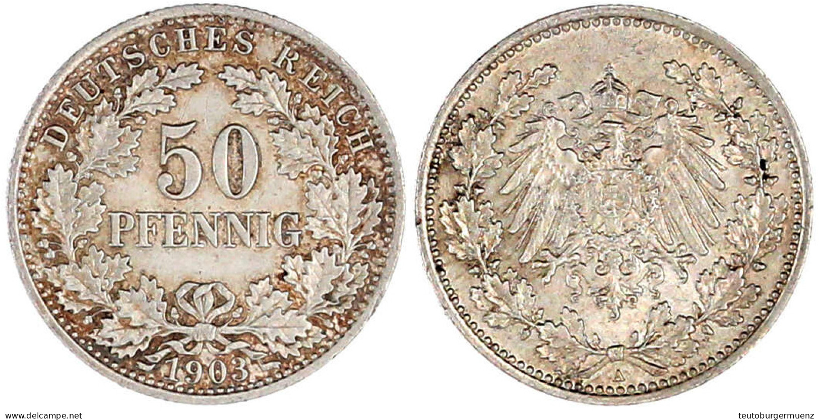 1903 A. Vorzüglich/Stempelglanz. Jaeger 15. - Andere & Zonder Classificatie