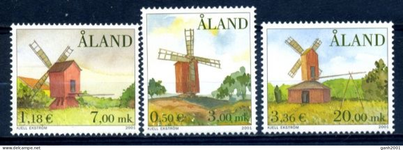 Aland 2001 / Architecture Mills MNH Arquitectura Molinos Mühlen / Im30  1-43 - Moulins