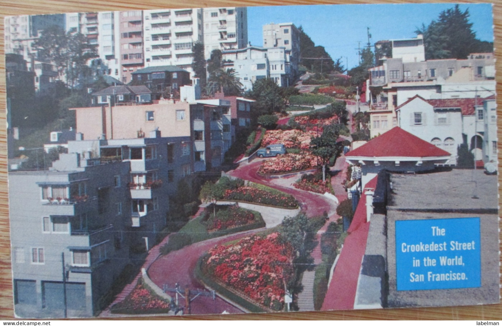 USA UNITED STATES CALIFORNIA SAN FRANCISCO LOMBARD STREET CARD ANSICHTSKARTE CARTOLINA POSTCARD PC CARTE POSTALE CP - Washington DC