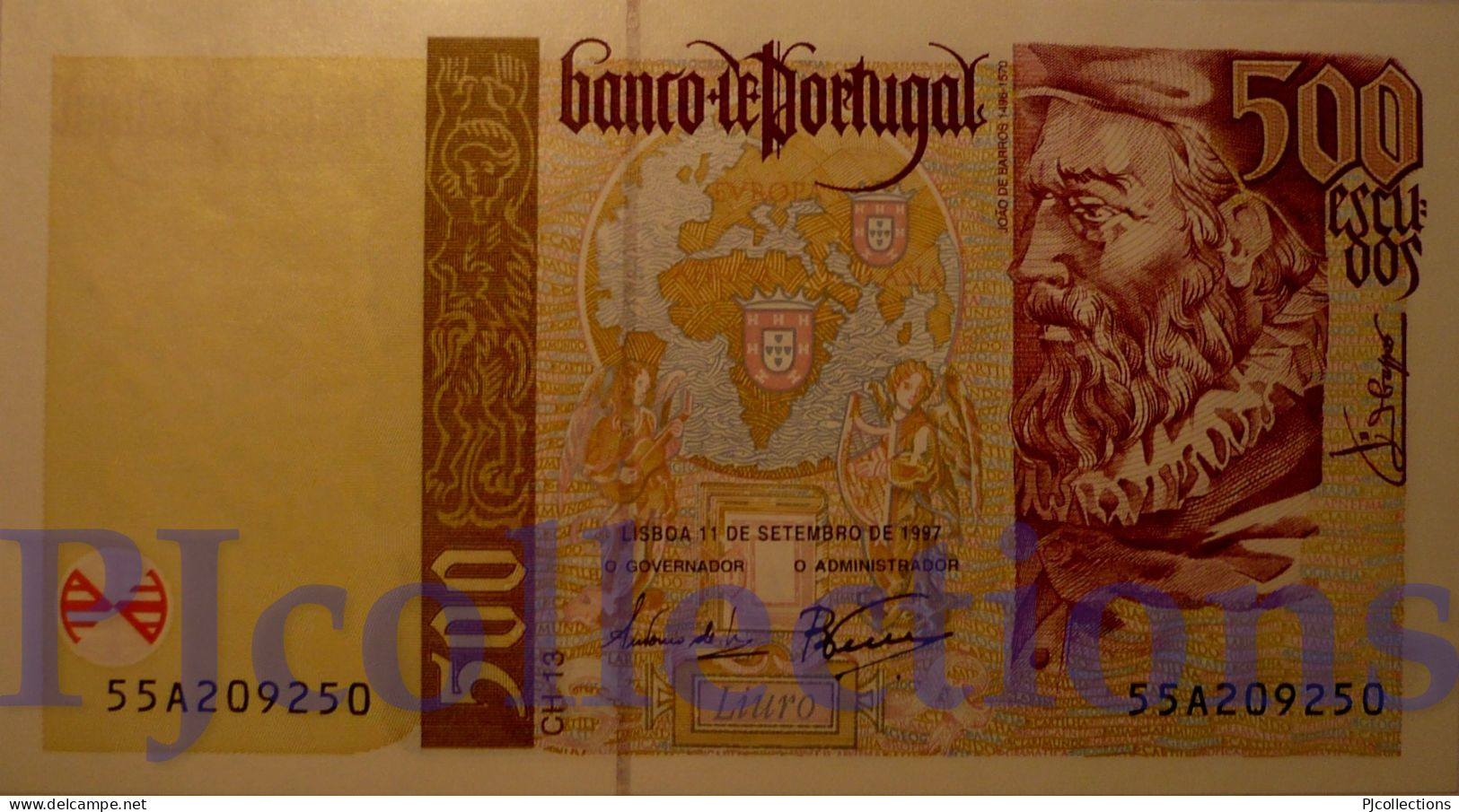 PORTOGALLO - PORTUGAL 500 ESCUDOS 1997 PICK 187b UNC - Portugal