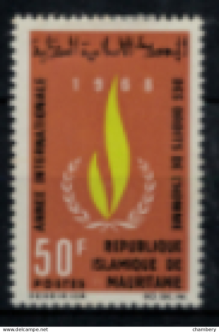 Mauritanie - "Année Internationale Des Droist De L'Homme" - Neuf 1* N° 247 De 1968 - Mauritanie (1960-...)